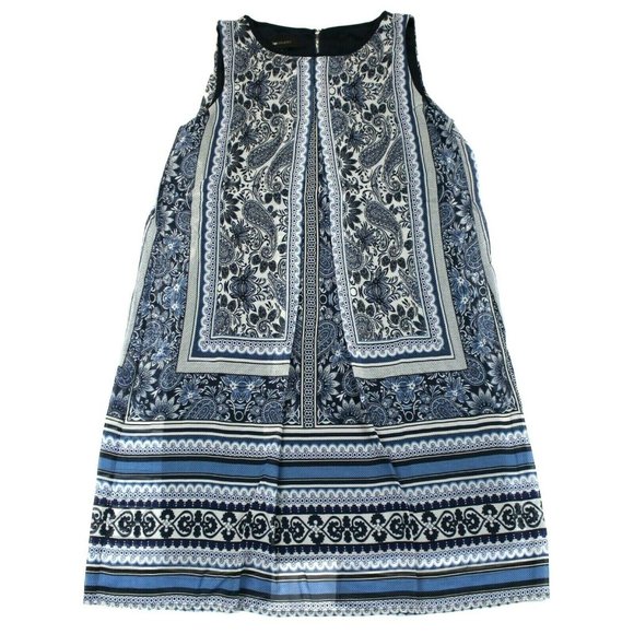 AB Studio Dresses & Skirts - AB Studio Printed Popover Dress - Size 16